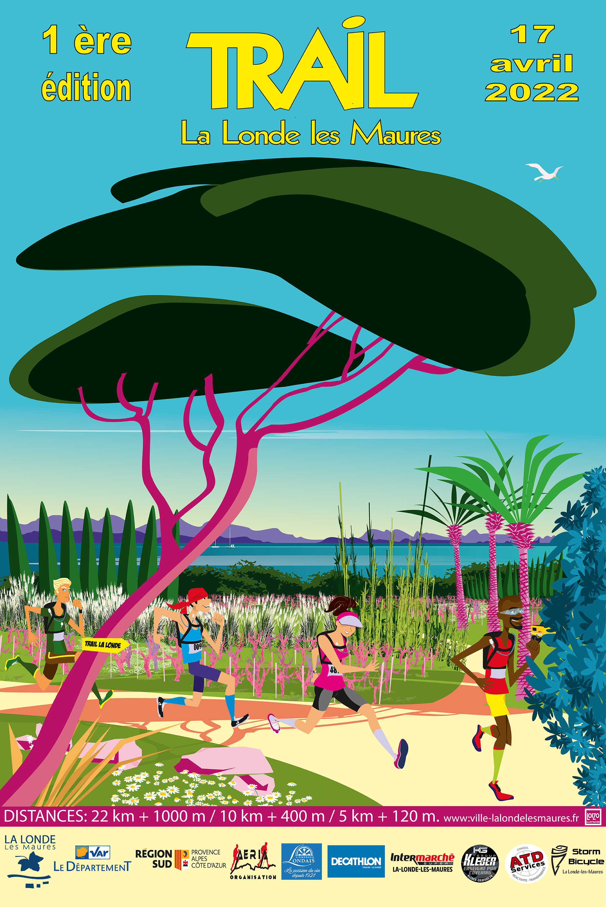 trail la londe Visuel