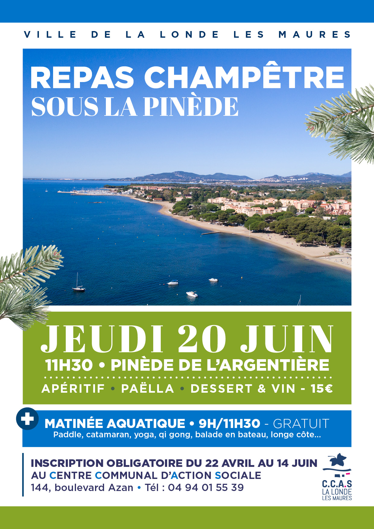 AFFICHE REPASCHAMPETRE CCAS 2023