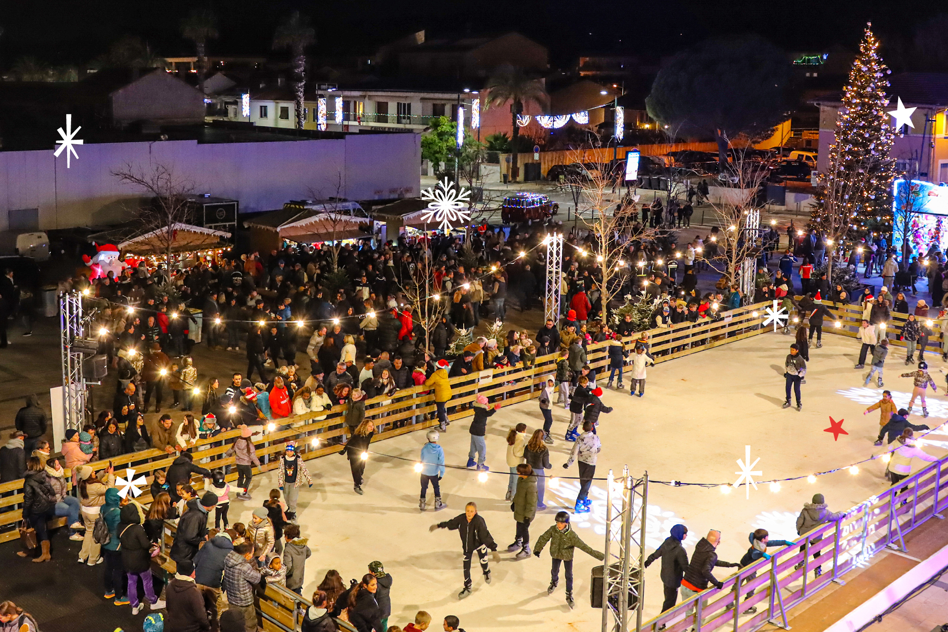 Inauguration de la patinoire