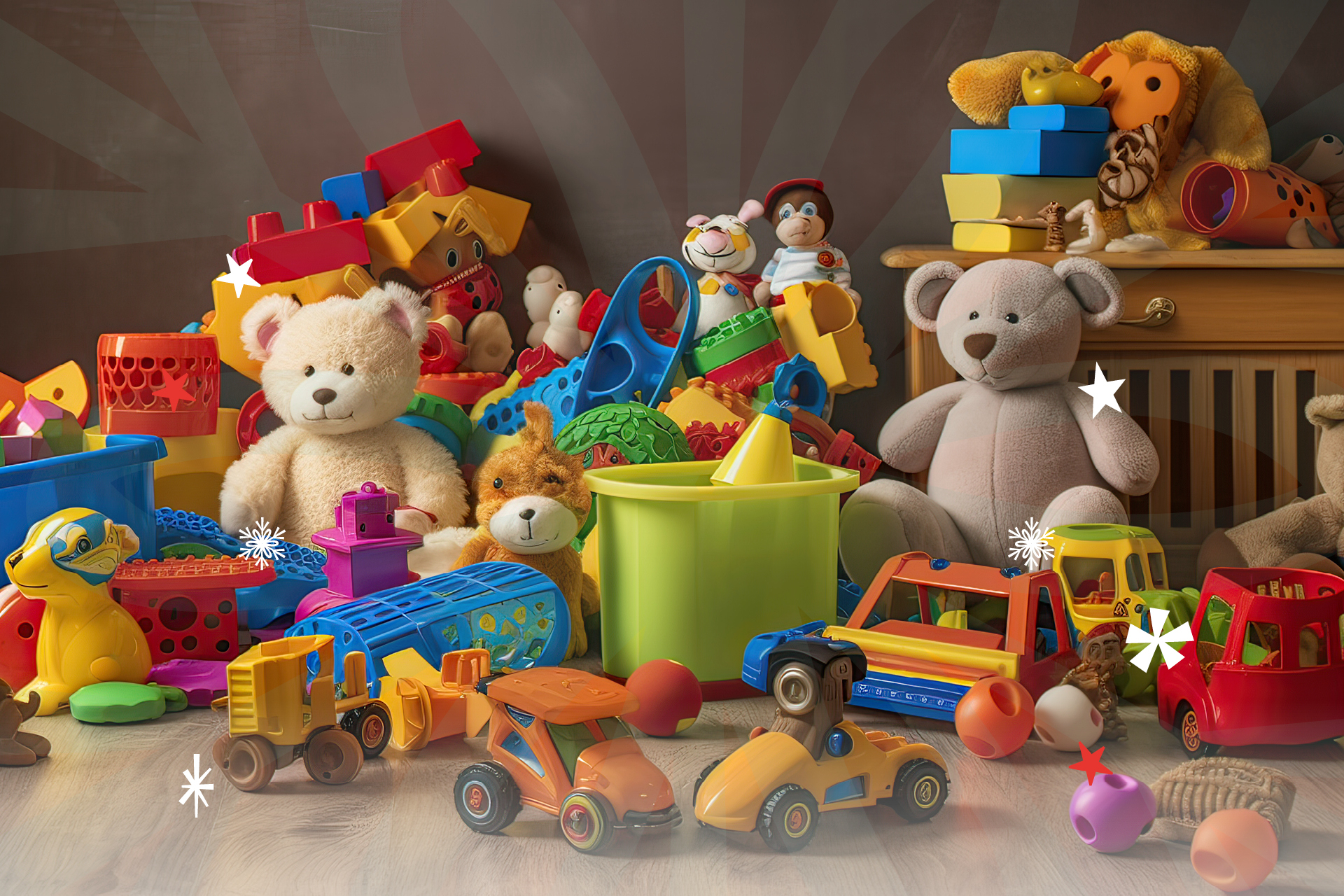 Espace jeux pour les tout-petits