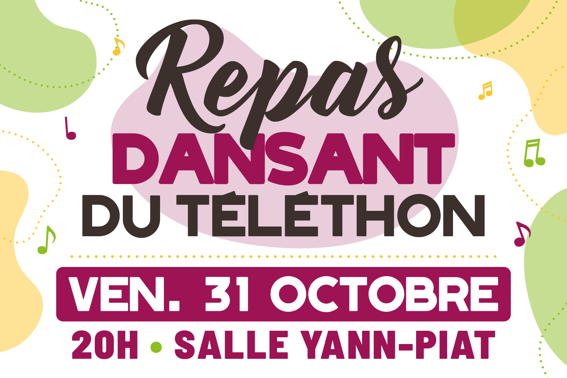 Repas-dansant du Téléthon