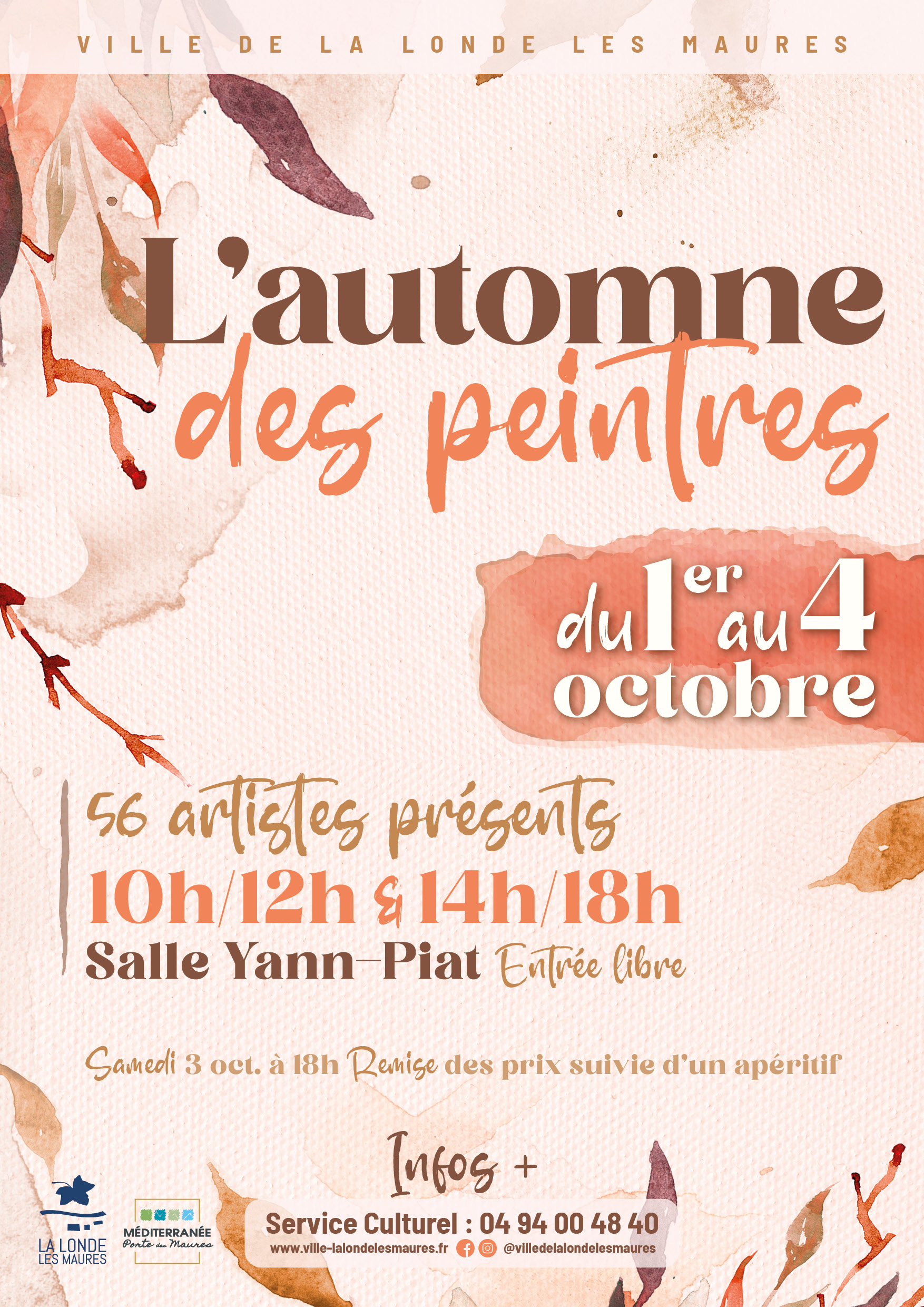 10 2829 2023 AUTOMNE DES PEINTRES AFFICHE