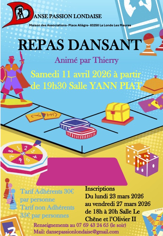 04 11 26 danse passion soirée Jeu de societé