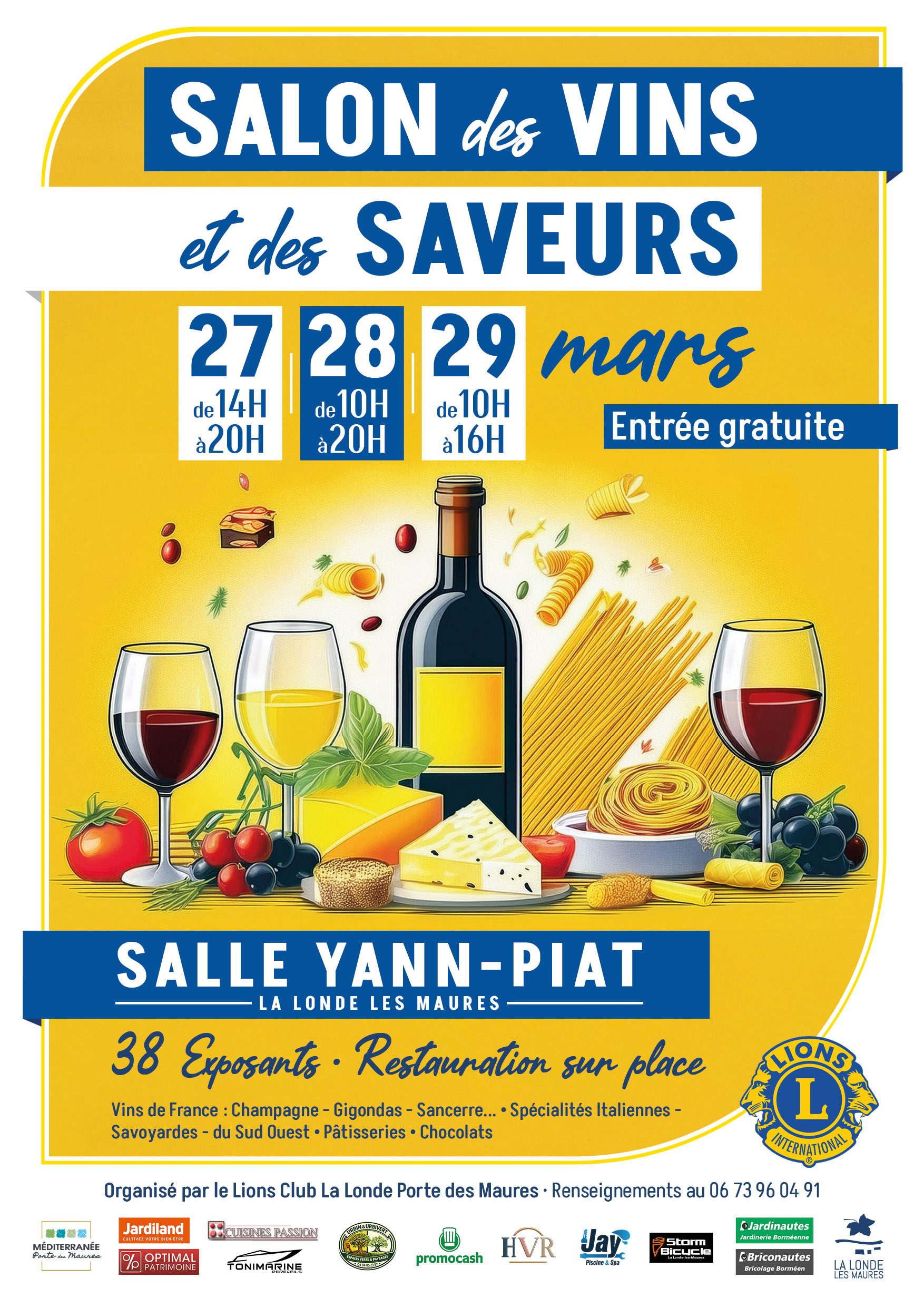 SALON VINS SAVEURS LIONSCLUB 2026
