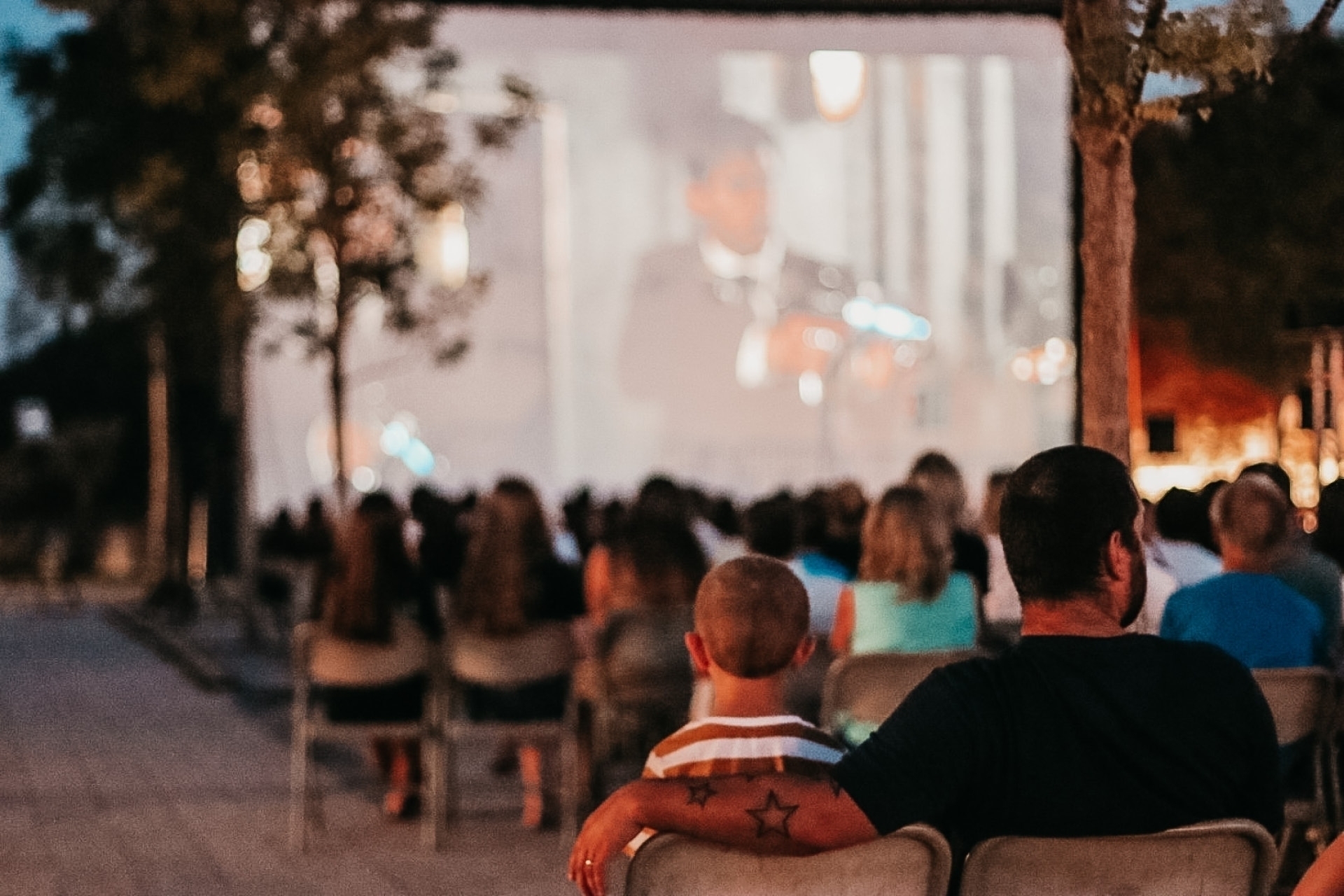 Cinéma en plein air 