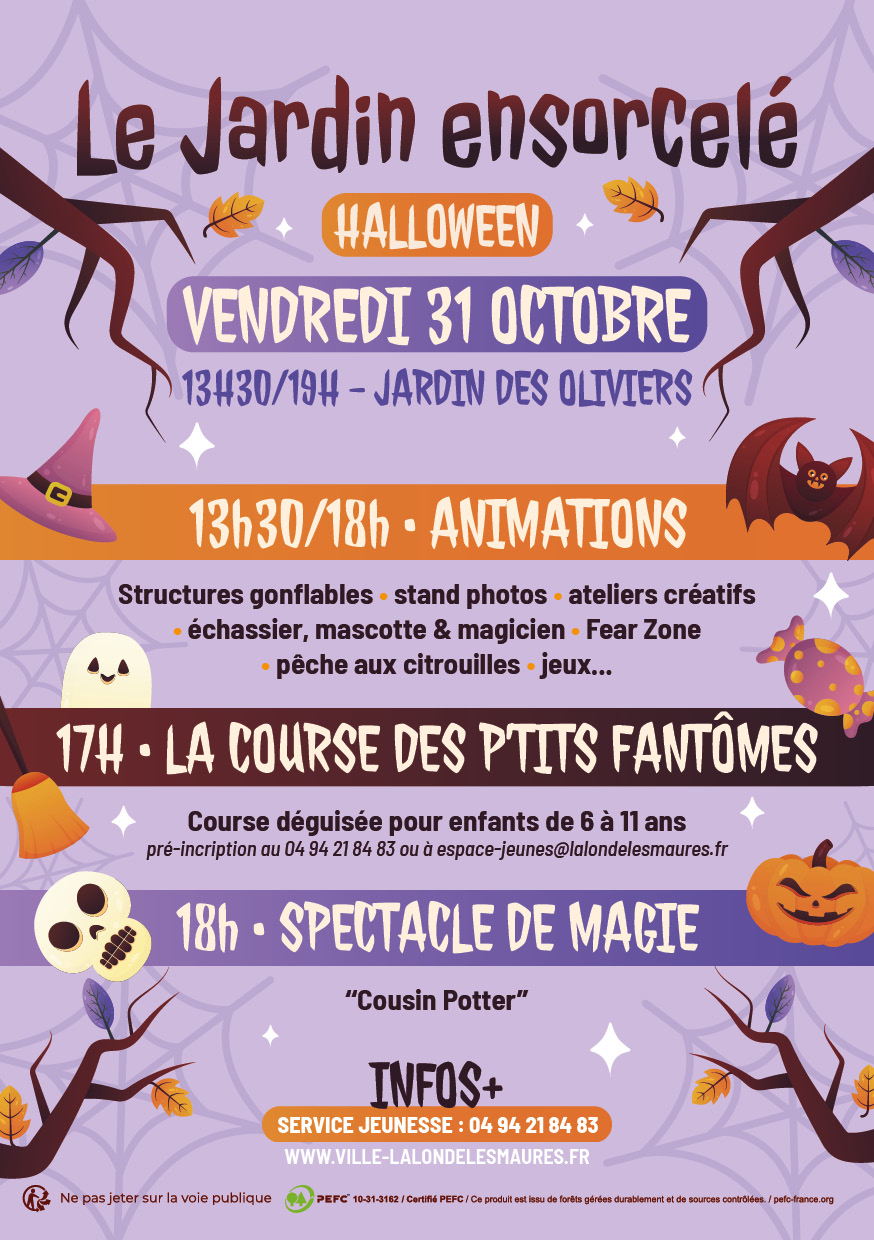 FLYER A5 HALLOWEEN 2025 VERSO