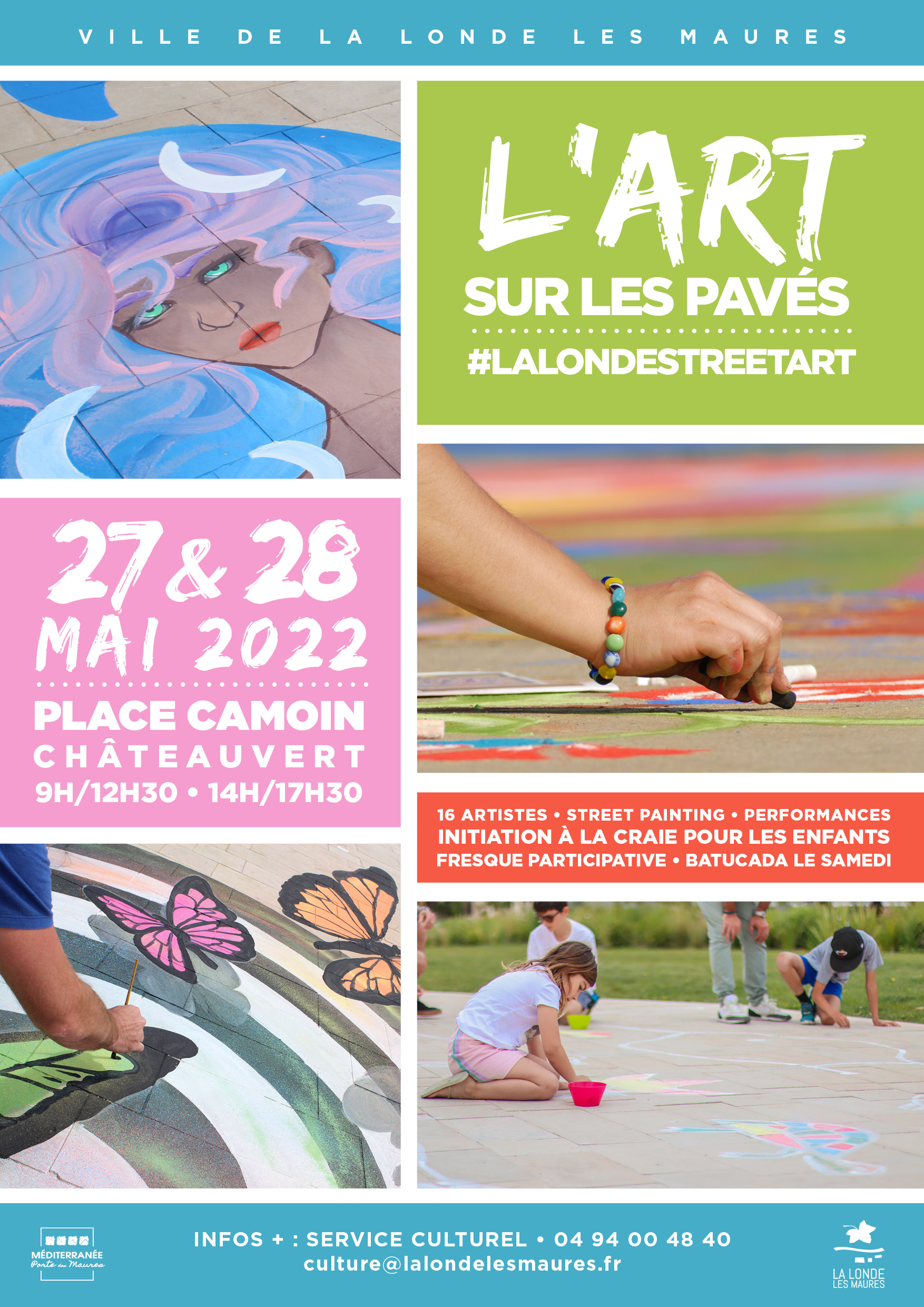 AFFICHE STREET ART LA LONDE 2022